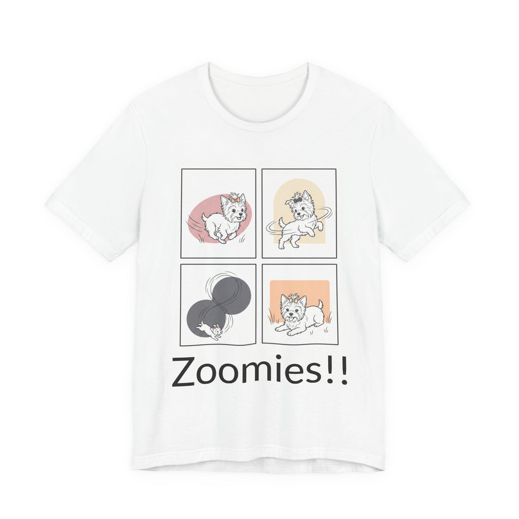 Yorkie Zoomies T-Shirt – Cute Yorkshire Terrier Running Dog Tee for Yorkie Lovers