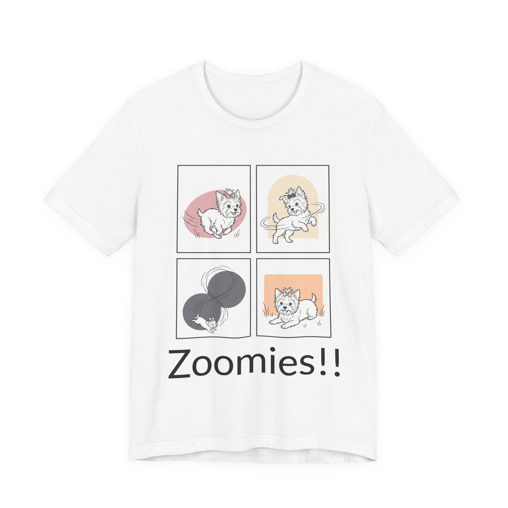 Yorkie Zoomies T-Shirt – Cute Yorkshire Terrier Running Dog Tee for Yorkie Lovers