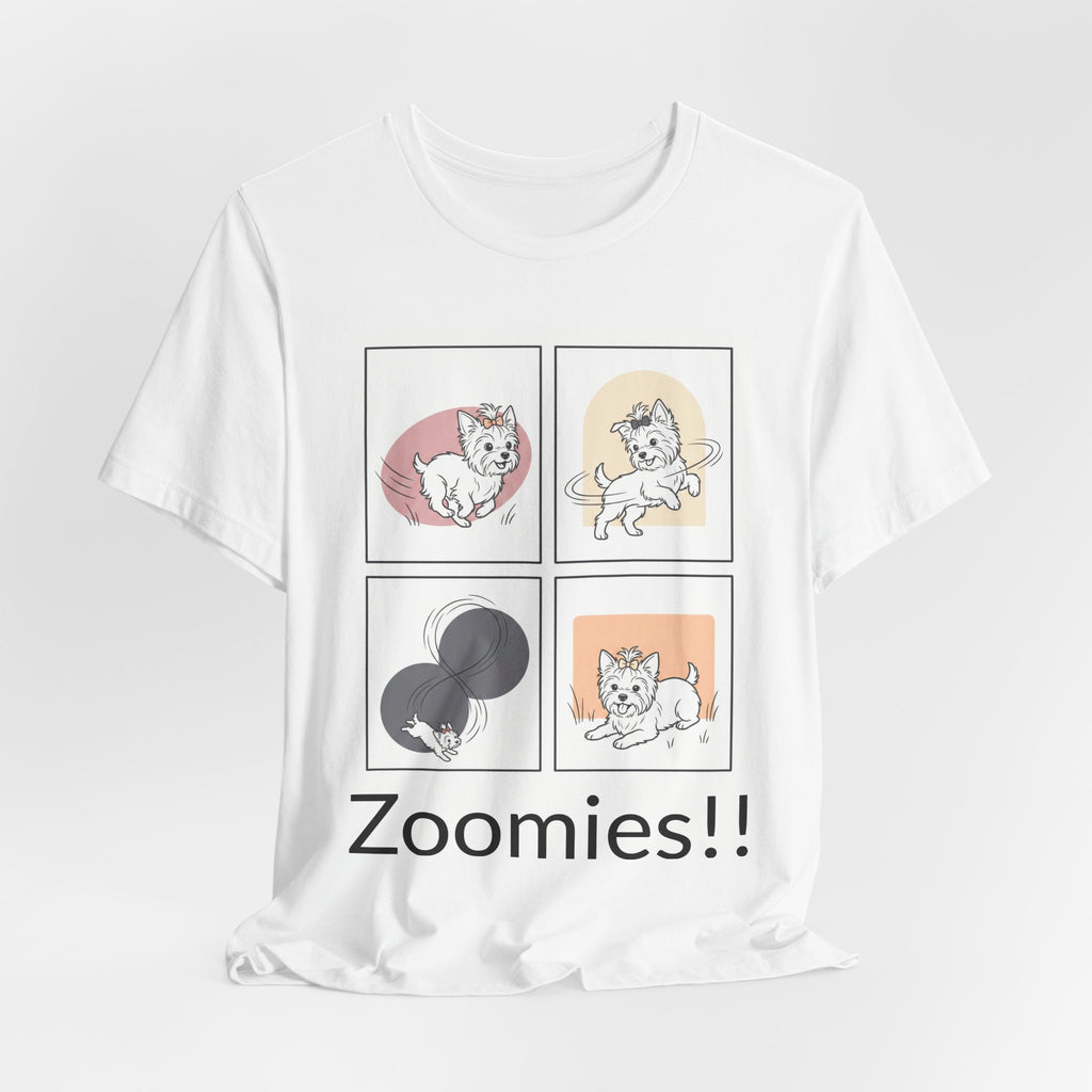 Yorkie Zoomies T-Shirt – Cute Yorkshire Terrier Running Dog Tee for Yorkie Lovers